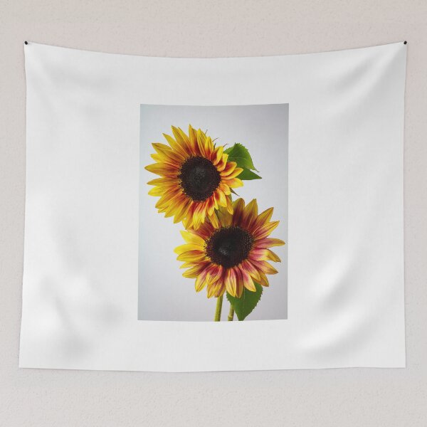 Item preview, Two Striking Yellow And Orange Sunflowers designed and sold by Garry Gay.