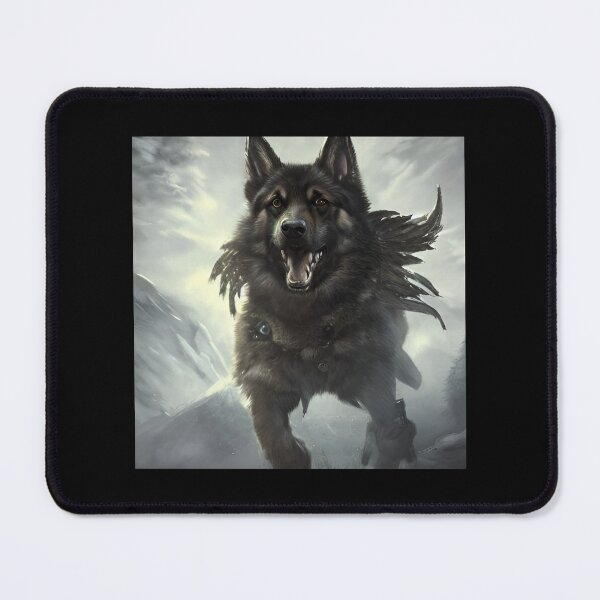Artikelvorschau, AI Generated Art, War German Shepherd entworfen und verkauft von RabbitHoleMI.