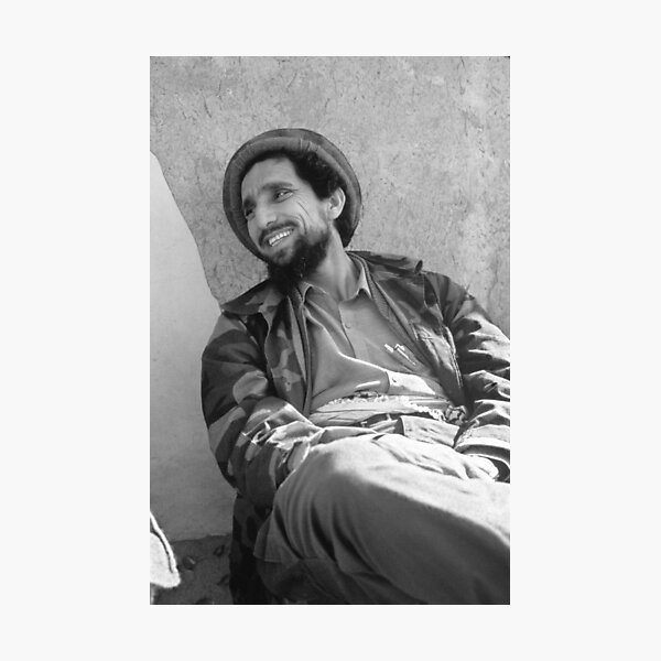 AHMAD SHAH MASSOUD Photographic Print
