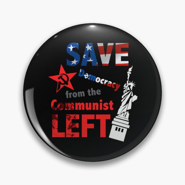 Item preview, Save Democracy propaganda design. designed and sold by ModernCultureNW.