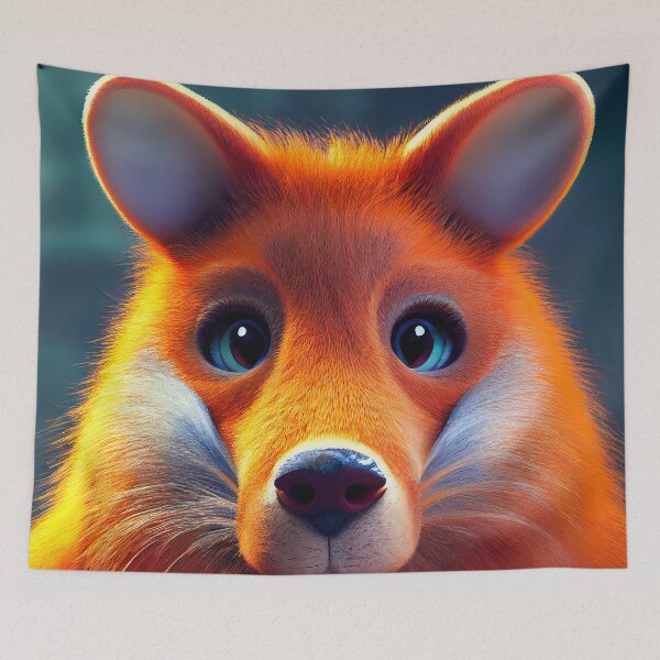 Item preview, Fox Cartoon Character designed and sold by Dreaming Pixels.