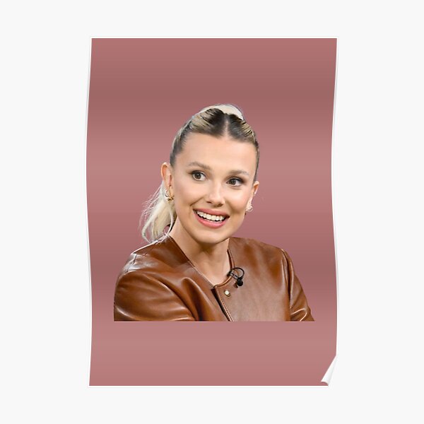 " Millie Bobby Brown" Poster For Sale By Designstp | Redbubble