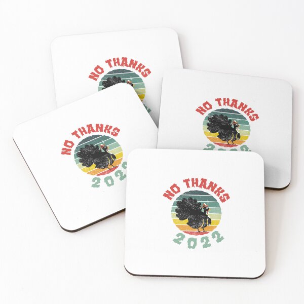 Item preview, No Thanks 2022 Funny Thankful This Year designed and sold by ZETTIF ⭐⭐⭐⭐⭐.