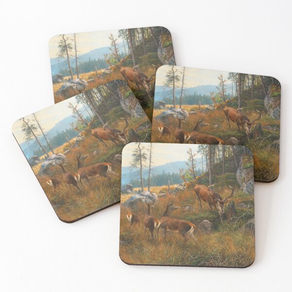 Item preview, Zum Rudel (To the Pack) | Carl Zimmermann | 1930 Nature Art designed and sold by CJET.