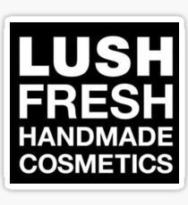 Lush Cosmetics Logo Sticker