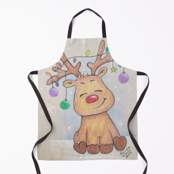 Item preview, Christmas Reindeer designed and sold by ReneeDixonArt.