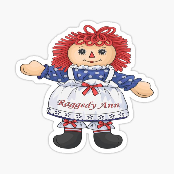 Pegatinas Mu c3 b1eca Raggedy Ann Redbubble