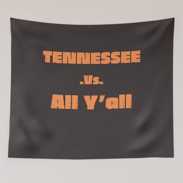 Item preview, Tennessee Vs. All Y’all Sports Weathered Vintage Southern designed and sold by Mo-Am.