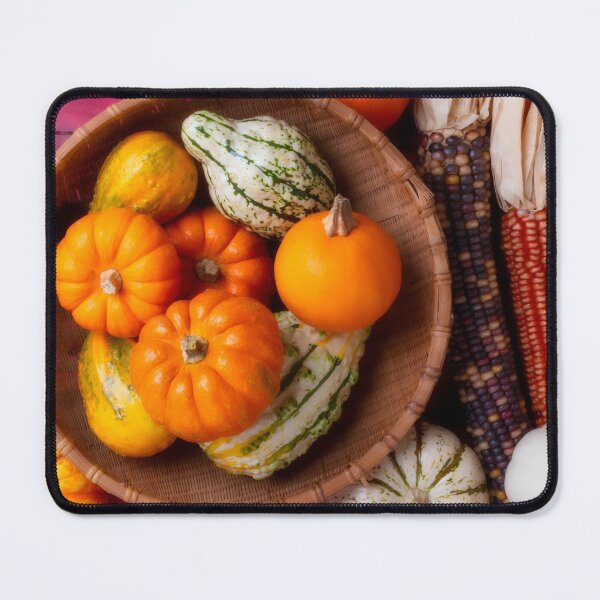 Item preview, Wonderful Basket Full Of Small Pumpkins And Gourds designed and sold by Garry Gay.
