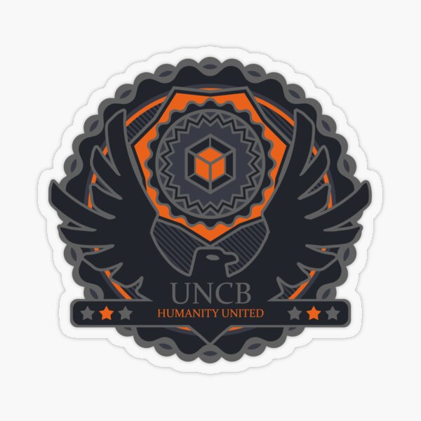 UNCB Crest Transparent Sticker