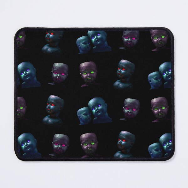 Item preview, Creepy Doll Heads with Glowing Eyes designed and sold by BluenoseArt.
