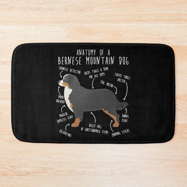 Item preview, Bernese Mountain Dog Anatomy designed and sold by Clara Hollins.