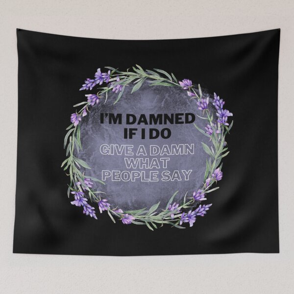 Item preview, Taylor Swift - Damned If I Do - Lavender Haze Lyrics designed and sold by bluesdesigns.