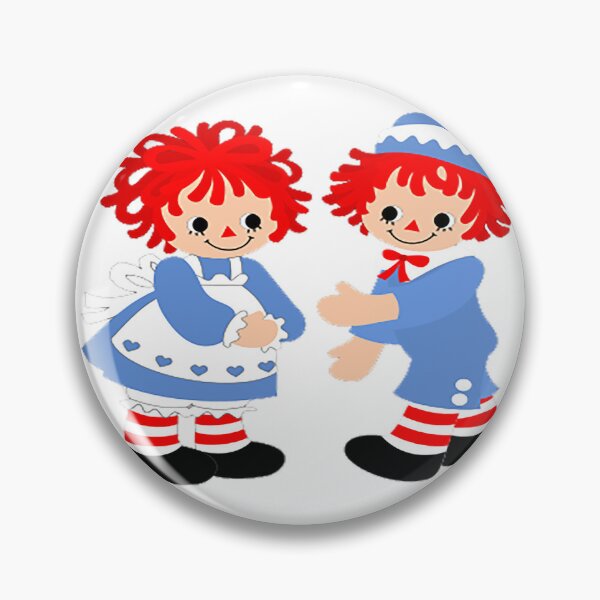 Item preview, Raggedy Ann And Raggedy Andy designed and sold by Vegas Cara.