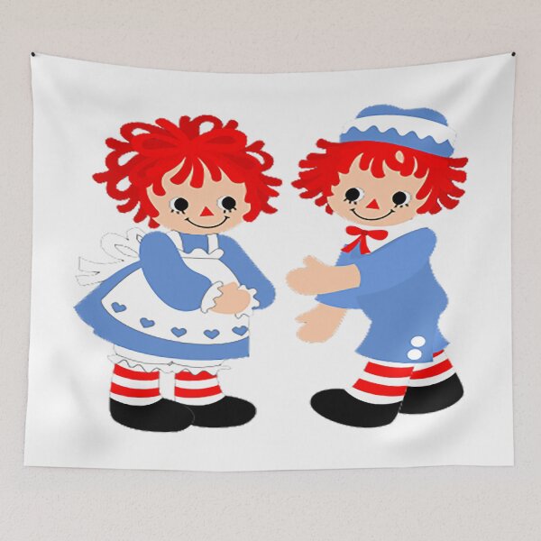Item preview, Raggedy Ann And Raggedy Andy designed and sold by Vegas Cara.