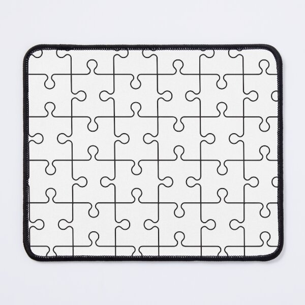 Item preview, Abstract black And White Puzzle Art designed and sold by SimoCompany.
