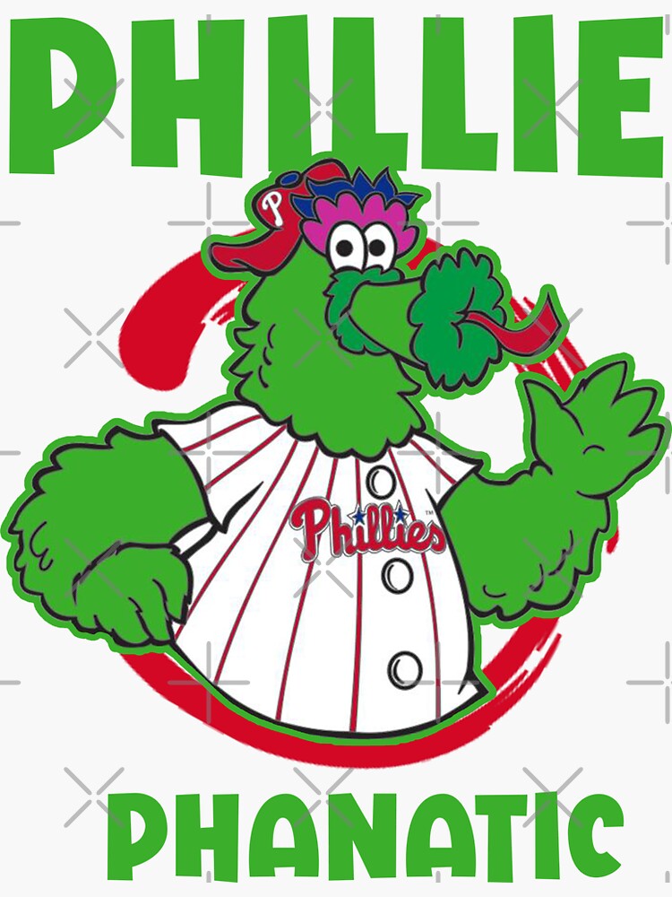 phillies phanatic green | Sticker