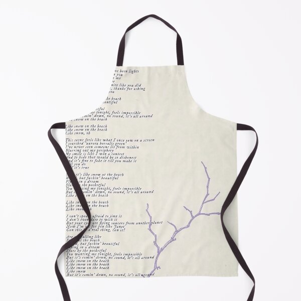 Item preview, Snow on the beach lyric designed and sold by Alexandra-Ander.