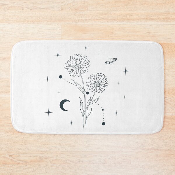 Item preview, April Daisy Birth Flower Constellation designed and sold by OmniRoseArt.