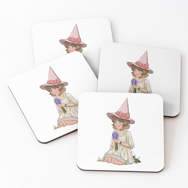 Item preview, Lavender Flower Witch Drawing designed and sold by miss-smith-draw.