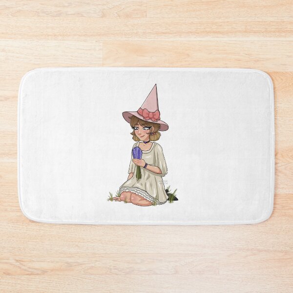 Item preview, Lavender Flower Witch Drawing designed and sold by miss-smith-draw.