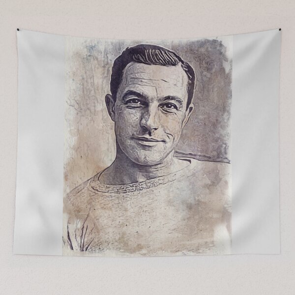 Item preview, Gene Kelly Art - watercolor vintage - D25 designed and sold by DecoVintage.