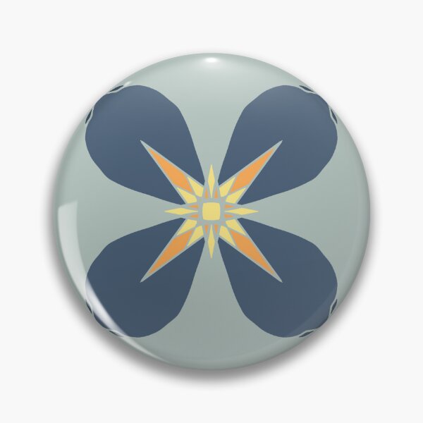 Item preview, Floral Compass Pattern designed and sold by Garden-View.