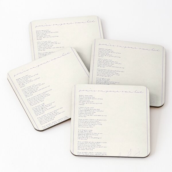 Item preview, Youre on your own lyric designed and sold by Alexandra-Ander.