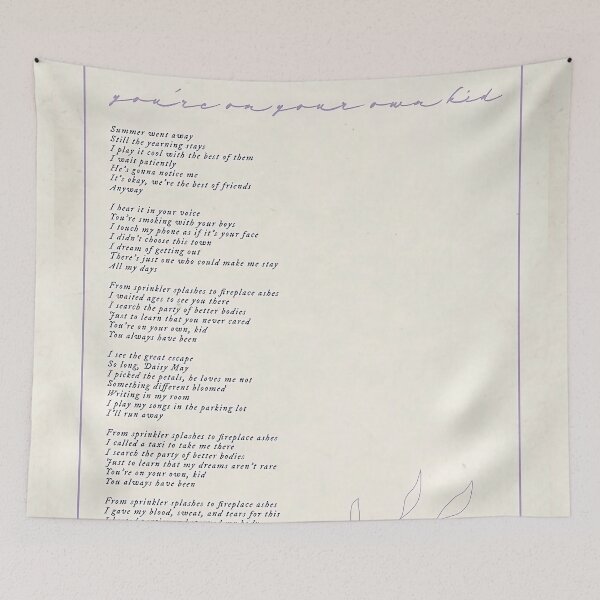 Item preview, Youre on your own lyric designed and sold by Alexandra-Ander.