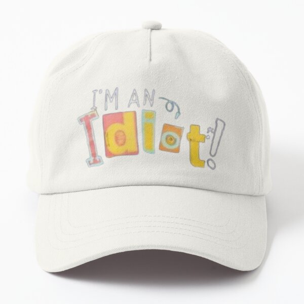 Aperçu de l'œuvre i'm an idiot créée et vendue par designoDZ.