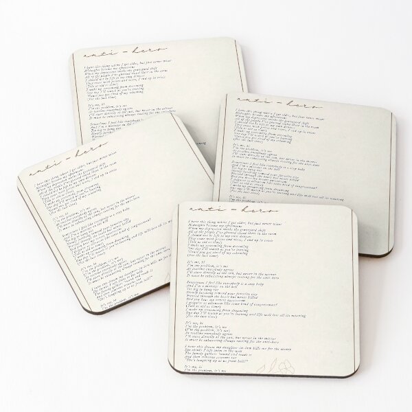 Item preview, Antihero Lyric designed and sold by Alexandra-Ander.