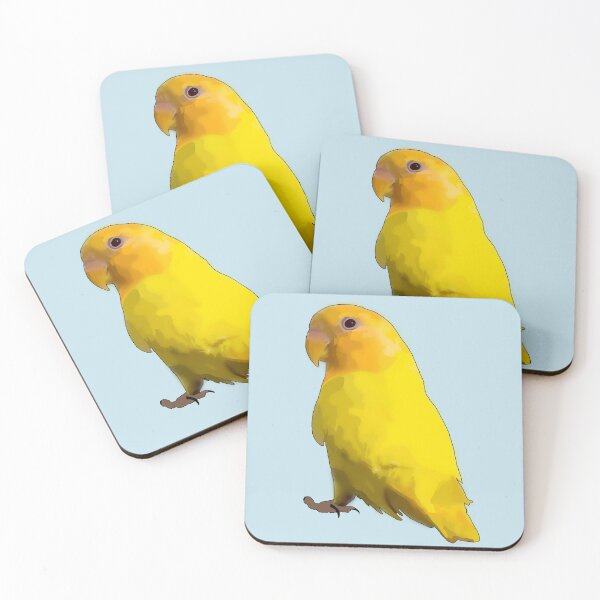 Item preview, Stunning Yellow Lovebird designed and sold by katiebca2.