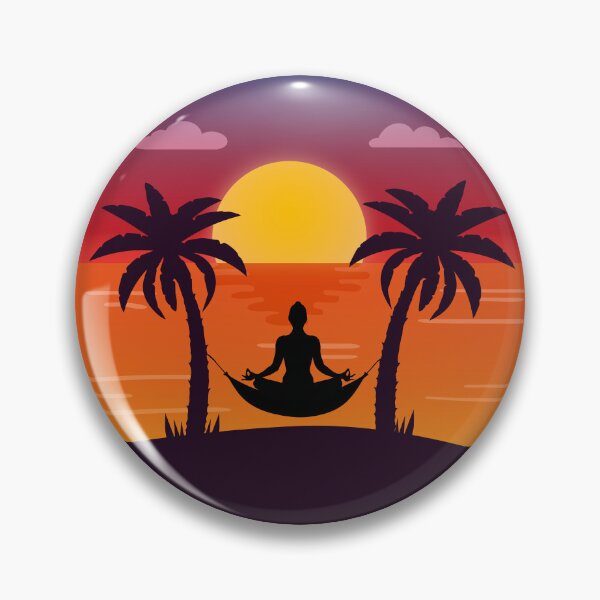 Item preview, Sunset yoga on the beach designed and sold by Tifazak.