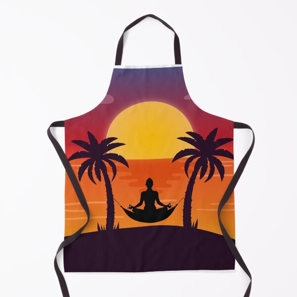 Item preview, Sunset yoga on the beach designed and sold by Tifazak.