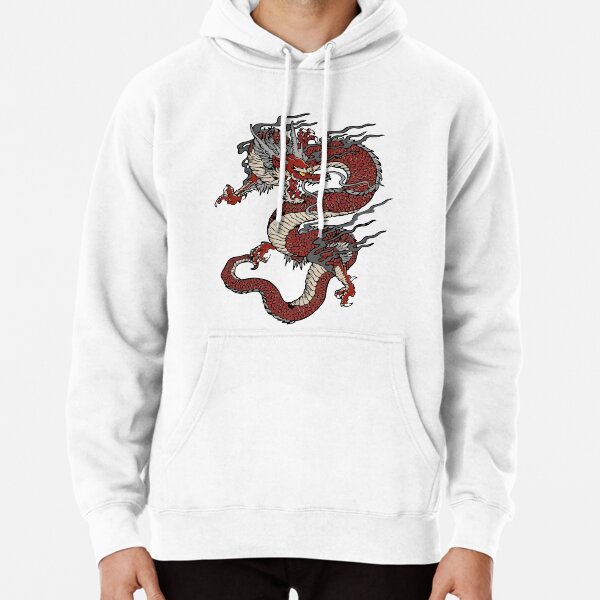 Japanese discount dragon hoodie