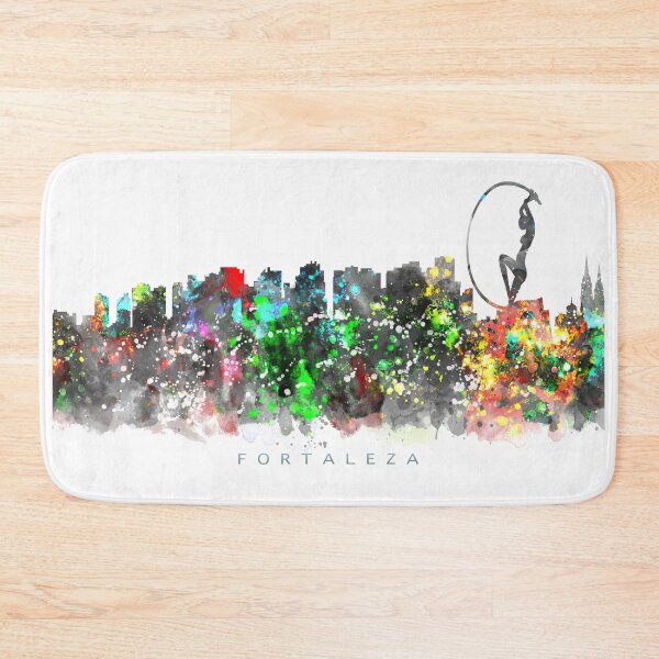 Item preview, Copy of Corpus Christi, Texas Skyline Watercolor Painting designed and sold by InkistPrints.