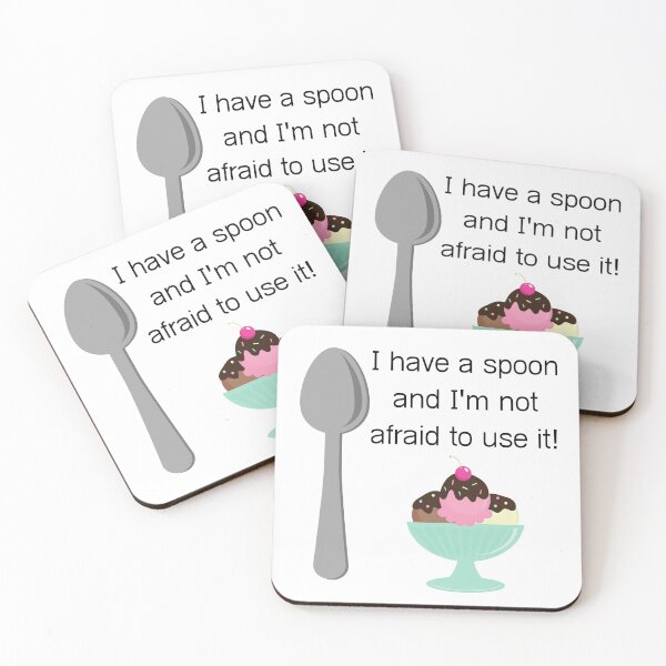 Item preview, I have a spoon and I'm not afraid to use it! designed and sold by Ellen Hanney-Saligumba.