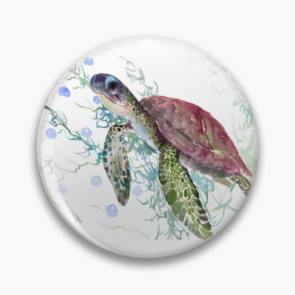 Item preview, Happy Sea Turtle designed and sold by surenart.