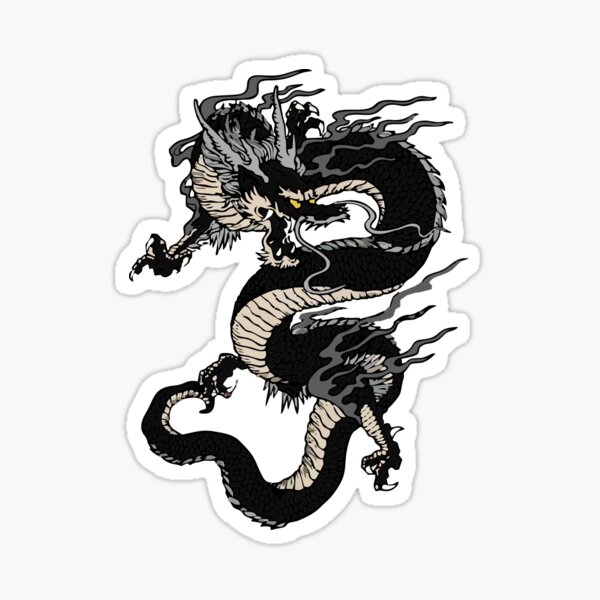 Iridescent Black Scale Leggings – Sea Dragon Illustration
