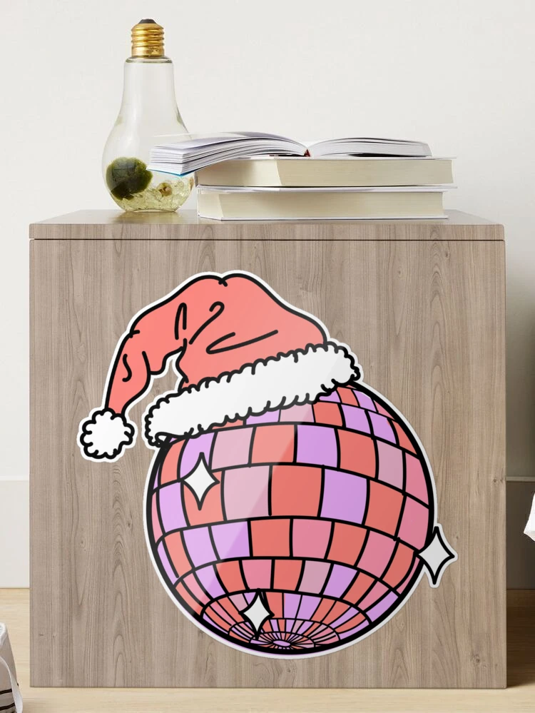 Christmas Disco Ball Sticker for Sale by GeminiDesignStu