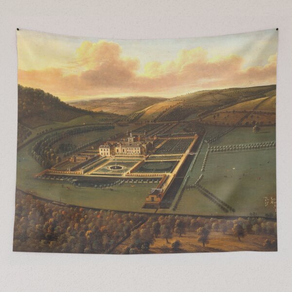 Item preview, The Southeast Prospect of Hampton Court, Herefordshire - Leonard Knyff designed and sold by NineVi.