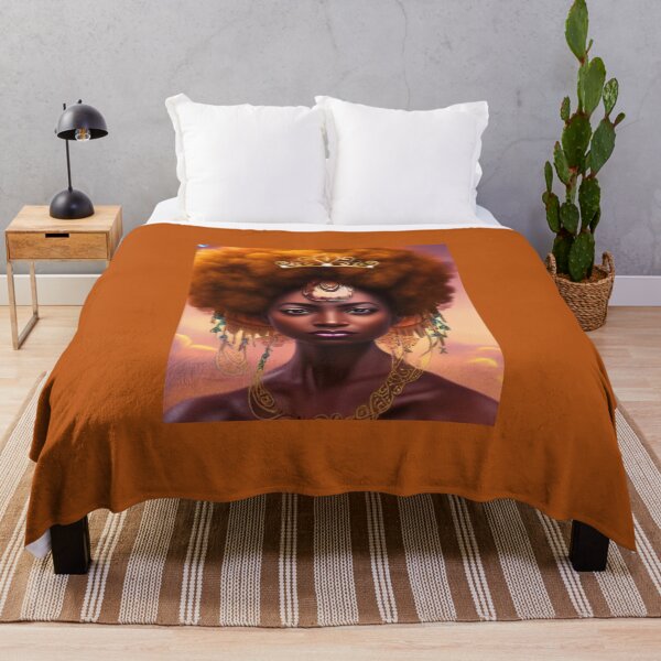 Item preview, Beautiful Afro Queen  Art Piece designed and sold by Sweet-A-Dsignz.
