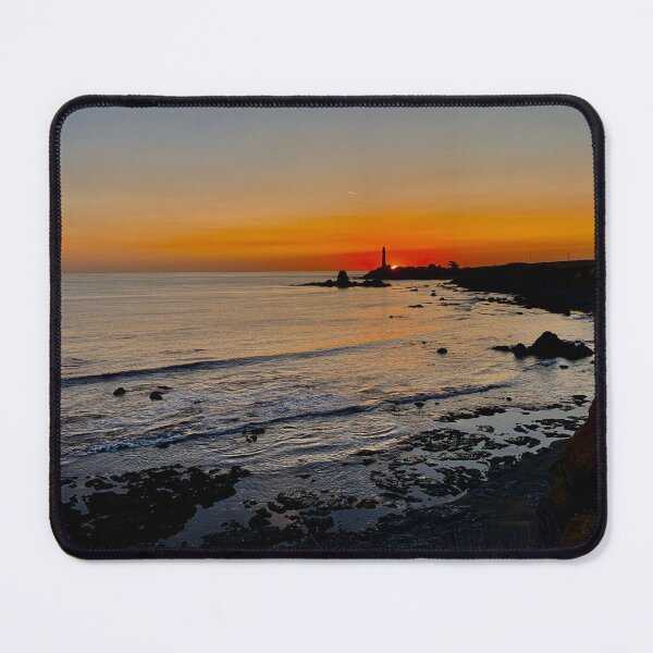 Item preview, Distant Lighthouse Sunset Pigeon Point designed and sold by Garry Gay.