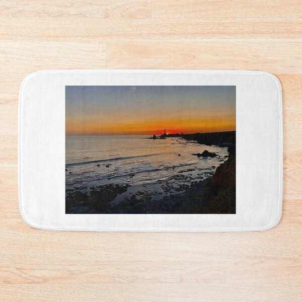 Item preview, Distant Lighthouse Sunset Pigeon Point designed and sold by Garry Gay.