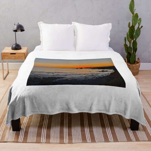 Item preview, Distant Lighthouse Sunset Pigeon Point designed and sold by Garry Gay.