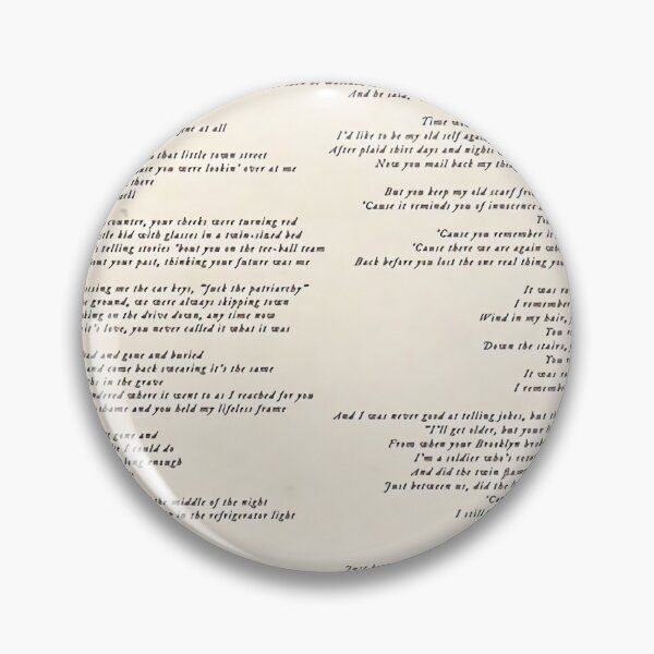 Item preview, All too well lyric designed and sold by Alexandra-Ander.
