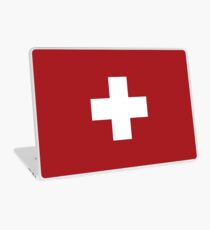 Swiss Cross Red Laptop Skin