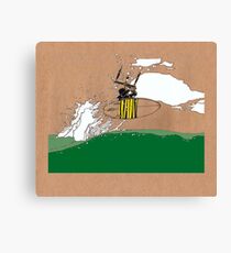 Kitesurfing #1 Canvas Print