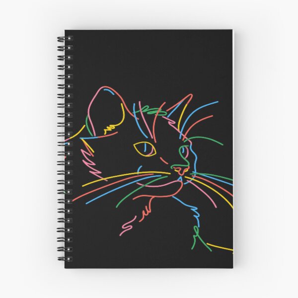 Item preview, gato de colores designed and sold by COCO QUEEN.