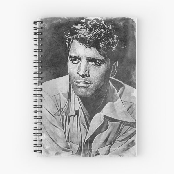 Item preview, Burt Lancaster Art - watercolor bw - D28 designed and sold by DecoVintage.